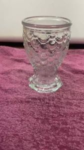 (1 cặp) Ly Thủy Tinh Đuôi Cá Trung dùng làm nến trang trí