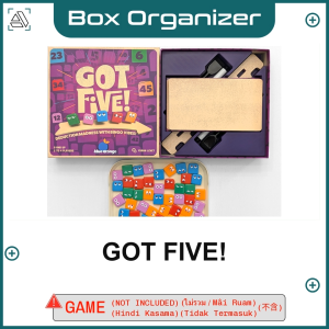 Got Five! Board Game Box Organizer Insert