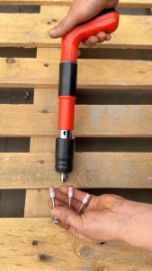 Mini Stampset Mesin Stamp Alat Tembak Paku Beton Besi Keramik Baja Dinding Semen Stamset Ramset Paku