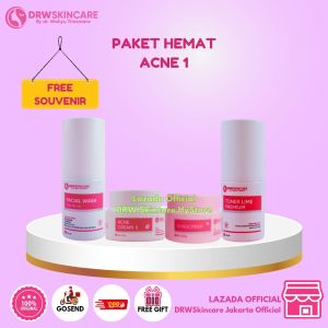DRW SKINCARE PAKET HEMAT ACNE SERIES NEW/ACNE CREAM/KRIM JERAWAT/KRIM BEKAS JERAWAT