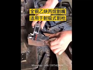 G03 G100 G300 Lpg Nozzle Gas Cutting Tip Mata Potong Blender Propana