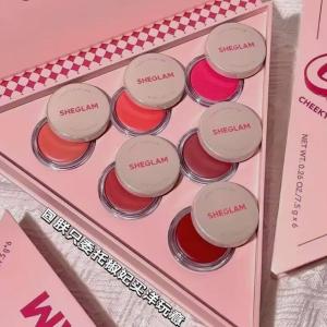 SheGlam Cheeky Color Jam Lip And Cheek Stick Moisturizing Colorful Tint Enhance Glow Long-lasting Natural Look Beauty Tool