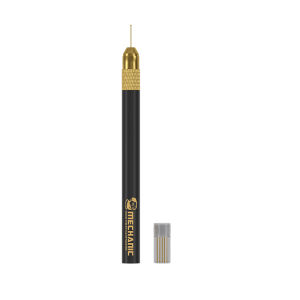 MECHANIC | MECHANIC SW-5S Tin Dragging Needle Gold Plated With 5PCS Needles Anti-Static Handle For Phone PCB BGA Rework Repair