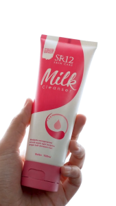 Milk Cleanser SR12 Susu Pembersih Wajah Pembersih Make Up Sisa Rias Wajah Skincare BPOM