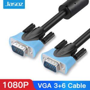 Vention | VGA Cable 1.5m 2m 3m Male to Male Cable 1080P Cabo 15 Pin Cord Wire Braided Shielding for Computer Monitor Projector VGA Cable