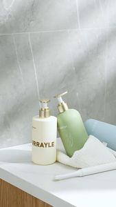 Giá treo dầu gội sữa tắm ECOCO hợp kim nhôm không cần khoan vít thế hệ mới Giá để chai lọ thông minh chịu lực nhấn