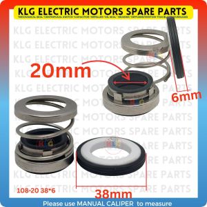 Mechanical water seal 108-20 20mm SU80 SU50