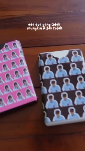 Parfum Saku Spray Custom Foto Facce Pattren