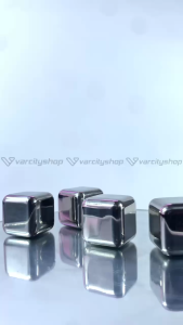 Es Batu Stainless Ice Cube Reusable Stainless Steel Pakai Ulang