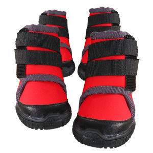 รองเท้าสำหรับสุนัขตัวใหญ่รองเท้าสำหรับสัตว์เลี้ยง samoyan กันลื่นทนต่อการเสียดสีรองเท้ากันฝนสำหรับฤดูใบไม้ผลิและฤดูใบไม้ร่วงรองเท้าสำหรับสุนัขโกลเด้นรีทริฟเวอร์พุดเดิ้ลขนาดกลางและขนาดใหญ่สำหรับสุนัข