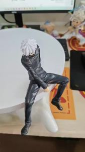 Bandai | New Hot Jujutsu Kaisen Anime Figure Geto Suguru Gojo SATORU Fushiguro Toji Sitting Pose Action Figure PVC Model Anime