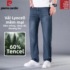 Pierre Cardin | Quần Jeans Tencel Mỏng Và Mát Cho Nam Form Rộng Dáng Thẳng