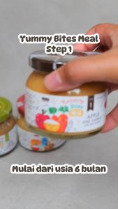 Yummy Bites Meal Step 1/ 145 GR/ Makanan Bayi/ MPASI Baby