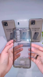 SOFTCASE SPACE INFINIX HOT 60 / HOT 60I / HOT 60 PRO PLUS CASE SPACE TPU HITAM TRANSFARAN BLACK SMOKE & CLEAR SILIKON TPU