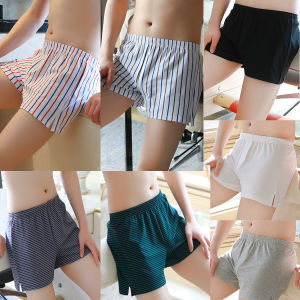 Yingbao Underwear Trunk Mens Cotton Underwear Boxer Underpant Sleepwear Plus Size