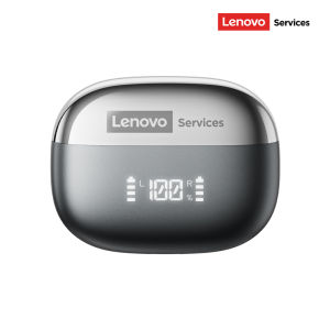 Lenovo | Lenovo RS119Pro OWS Ear Clip Wireless Earphones Bluetooth 6.0 Hi-Res Ultra Open Earbuds Digital Display Soft Silicone Headphones