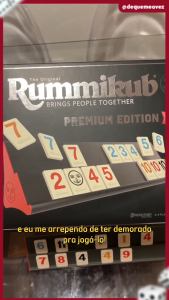 Authentic Rummikub Premium Edition Silver by Pressman Large Numbers Engraved Tiles