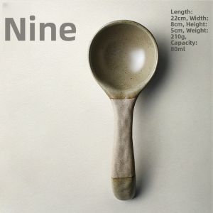 JOTO | Japanese Ceramic Retro Creative Soup Spoon