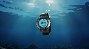 NORTH EDGE APACHE-D Original Professional Diving Computer Watch EDC Gear Waterproof 100M Free Dive Swimming World Time Temperature Barometer Compass Safety depth reminder Altimeter Diving Log Rechargeable Battery Mens outdoor Sports watch
