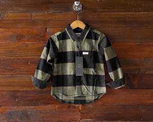 Kemeja flannel anak lengan panjang best seller bisa cod