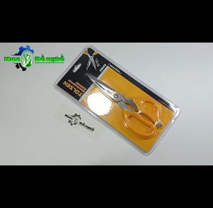 Kéo làm bếp đa năng TOLSEN 30049-Kéo làm cá kéo bào rau quả kéo cắt thịt gà xương nhỏ
