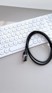 CABLETIME Kabel LAN Cat 8 RJ45 Ethernet Ultra-Fast 40Gbps Round SSTP