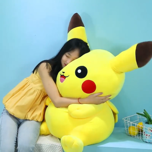 【30-65CM】Pikachu Plush Toy Pokemon Doll Kids Children Sleeping Pillow Birthday Gift 皮卡丘公仔