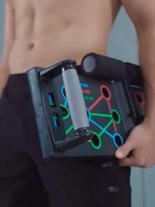 Push Up Board System 12 in 1 Foldable Portable Home Fitness Exercise Push-up Bracket Board Gym For Men And Women