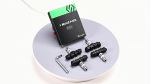 Bicycle V Brake Pads – Black Rubber MTB V-Brake Shoes Replacement Brake Blocks for Mountain Road BMX Bikes