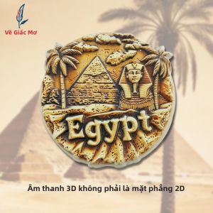 1Pc 3D Kim Tự Tháp Ai Cập Nam Châm Gắn Tủ Lạnh Du Lịch Thế Giới Lưu Niệm Trang Trí Nhà & Văn Phòng Cá Tính Độc Quyền Quà Tặng Từ Tính