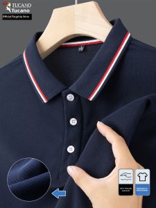 TUCANO | Wrinkle-resistant Collar Polo Long-sleeved Spring Autumn Casual Shirt