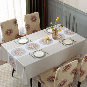 Nordic Home Rectangular Tablecloths for Table PVC Table Cloth Party Decoration Bohemian Waterproof  Table Cover