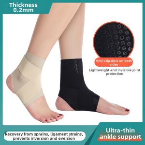Ankle Support Protective Cover Recovery Thin Men Women Sports Sprain Wrist Joint Fixed Fitness Protection Equipment Orange