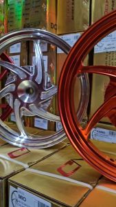 Velg Pelek MOZ MO-Z Six Star B6 DND Delkevic PNP Matic Honda Vario 125/150 Fi PCX 150 CBU Vario 160 CBS BeAT All Series Scoopy Spacy Vario 110 Mio Sporty Fino Mio J Ring 14 Uk 185/215