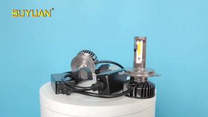 SUPER TERANG 2 PCS Lampu LED Mobil Headlight H4 Headlamp Hi Low Beam 72 Watt 12V24Volt