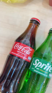 Thailand Glass Bottle Coca-cola/Sprite 泰国可乐/雪碧 250ML