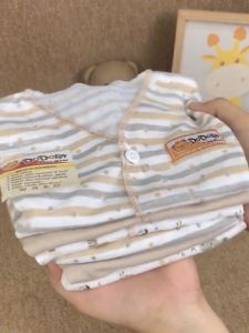 ISI 6 PCS - Baju Bayi Premium uk 0-3 Bulan / Setelan Set Baju Kancing Dodora Kado Lahiran Perlengkapan Stelan Baby Anak Laki Laki Perempuan Celana Pop Panjang Atasan kiosbalitafawa