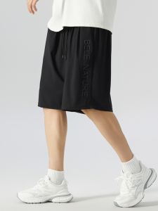 plus Size Ice Silk Shorts Quick Dry Breathable Casual Sports Pants for Summer Big Size Loose Fit Comfortable Lightweight