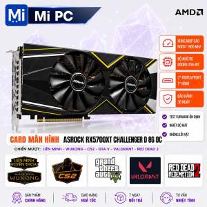 Card màn hình- RX 5700 XT AsRock Challenger Phantom gaming D 8G OC 2nd đẹp zin
