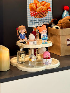 ชั้นวางของสองชั้นสำหรับเก็บกุญแจและตู้รองเท้า ชั้นวางของสองชั้นแบบเรโทรสำหรับหน้าบ้าน ชั้นวางของสำหรับตู้เสื้อผ้า