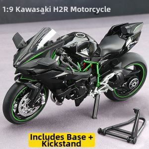 CHEZHI | Mô Hình Xe Máy Kawasaki H2R Với Đệm Nhún Mượt Mà