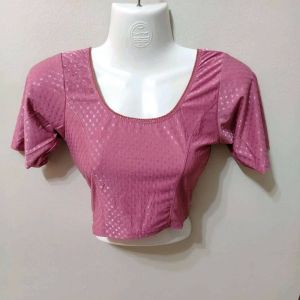 XL to 5XL*Bust 28-50 Readymade Stretchable Saree Blouse Tops