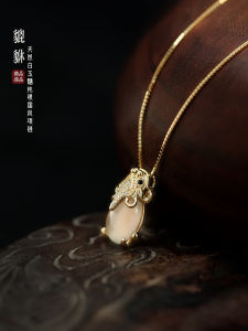 New Pure Silver Necklace Female Style Xi Wang Agate Necklace Chinese National Style Silver Jewelry Womens Fashion Accessories