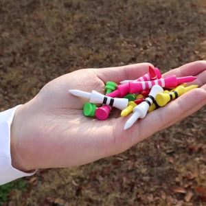 50 Gói Tee Golf Tre Ngắn Nhiều Màu Kiểu Dáng Thấp Dùng Cho Luyện Tập Tại Sân Tập Của Amy Sport