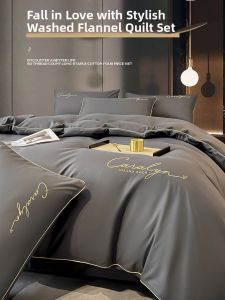 YOUJIU | Luxurious Silk Smooth Bedding Set for All Seasons