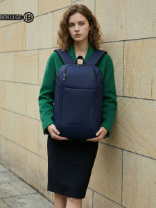 Lightweight Casual Commuter Business Backpack for Men And Women Traveling Laptop Bag with Padded Straps Zipper Closure 16 Inch