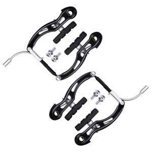 REM SEPEDA VBRAKE STEEL BLACK SEPEDA LIPAT MTB MINIVELO DLL
