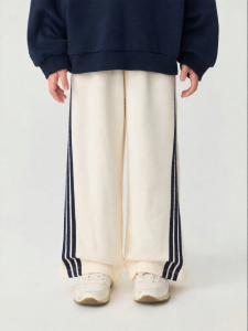 Marc&Janie | Casual School Stripe Wide Leg Trousers Girls