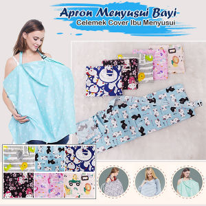 Apron Karakter Celemek Cover Ibu Menyusui 70x90cm