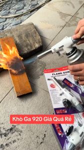 (MIỄN SHIP TOÀN QUỐC) SÚNG KHÒ ĐA NĂNG  SÚNG KHÒ GAS 920 TRẮNG MẪU MỚI 2023